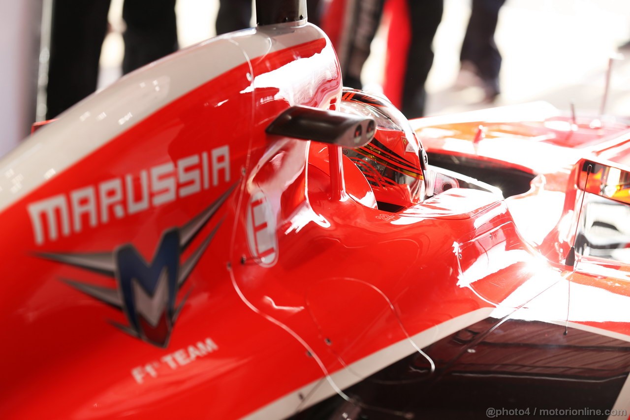 BARCELONA TEST MARZO 2013, Jules Bianchi (FRA) Marussia F1 Team MR02.
02.03.2013. 