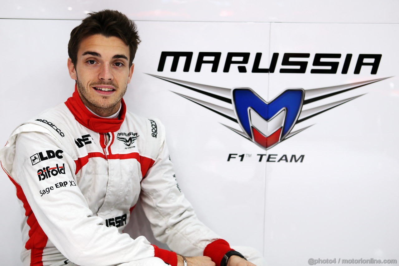 BARCELONA TEST MARZO 2013, Jules Bianchi (FRA) Marussia F1 Team.
01.03.2013. 