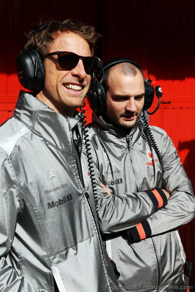 BARCELONA TEST MARZO 2013, Jenson Button (GBR) McLaren.
02.03.2013. 