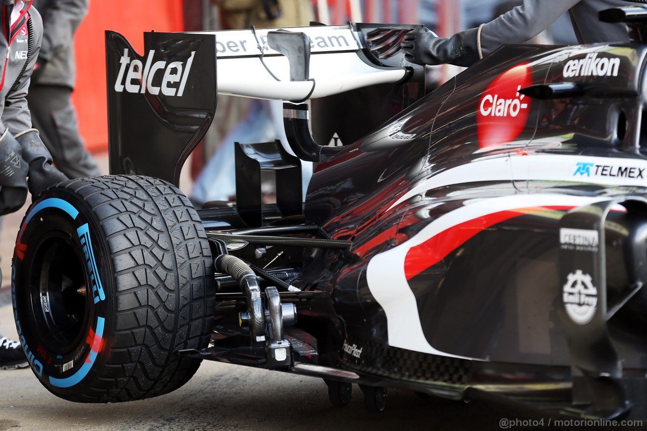 BARCELONA TEST MARZO 2013, Sauber C32 rear suspension.
02.03.2013. 