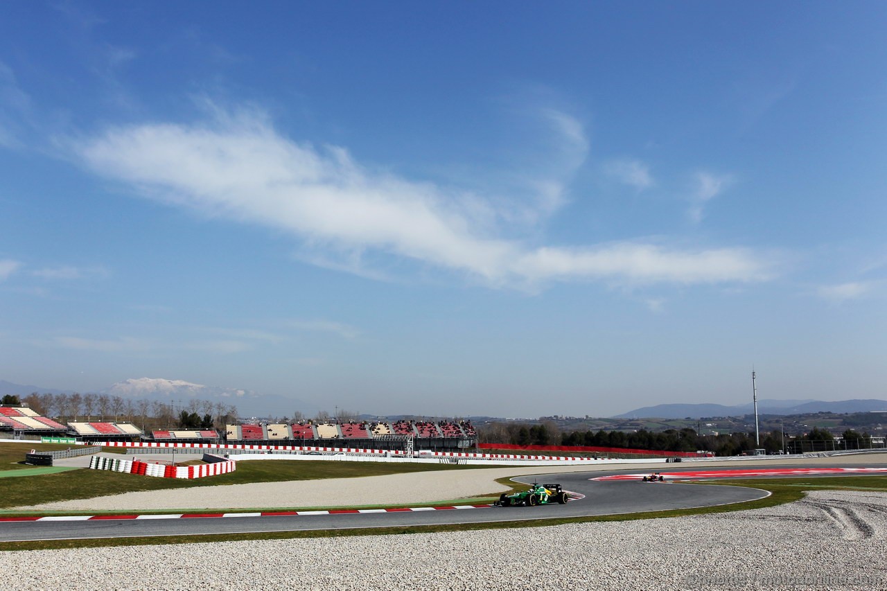 BARCELONA TEST MARZO 2013, Giedo van der Garde (NLD) Caterham CT03.
02.03.2013. 
