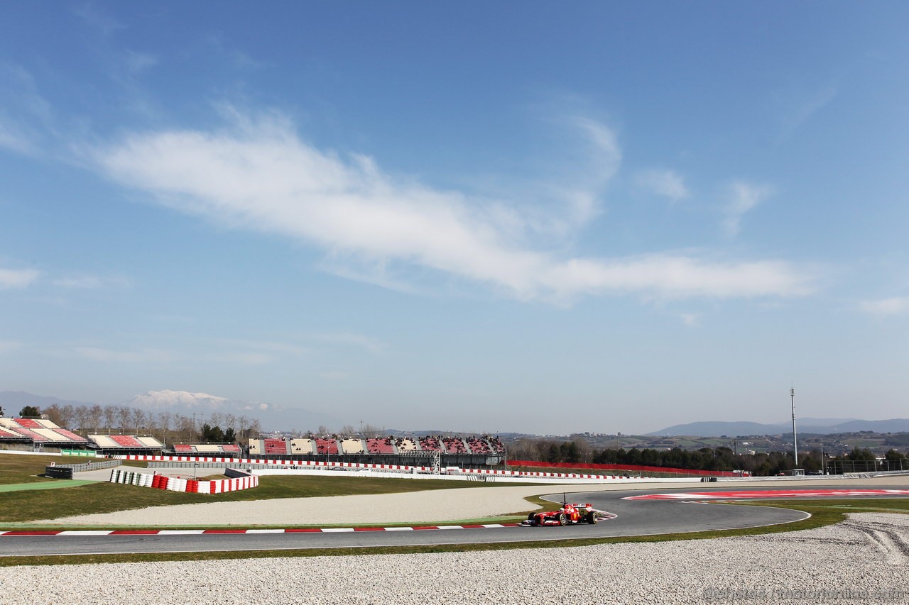 BARCELONA TEST MARZO 2013, Felipe Massa (BRA) Ferrari F138.
02.03.2013. 
