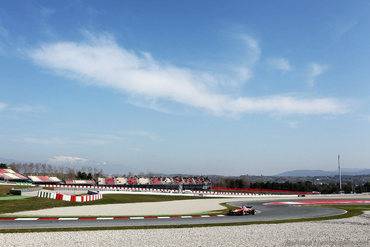 BARCELONA TEST MARZO 2013, Jules Bianchi (FRA) Marussia F1 Team MR02.
02.03.2013. 