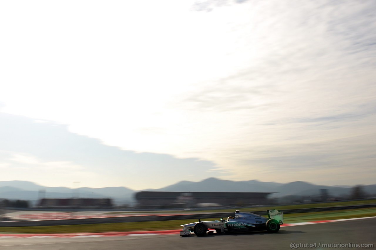 BARCELONA TEST MARZO 2013, Lewis Hamilton (GBR) Mercedes AMG F1 W04.
02.03.2013. 