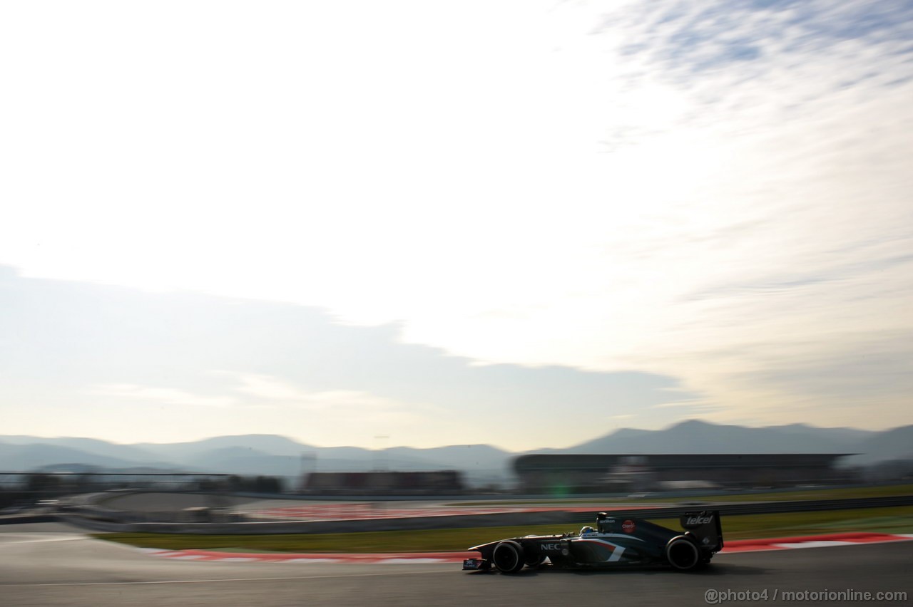 BARCELONA TEST MARZO 2013, Esteban Gutierrez (MEX) Sauber C32.
02.03.2013. 