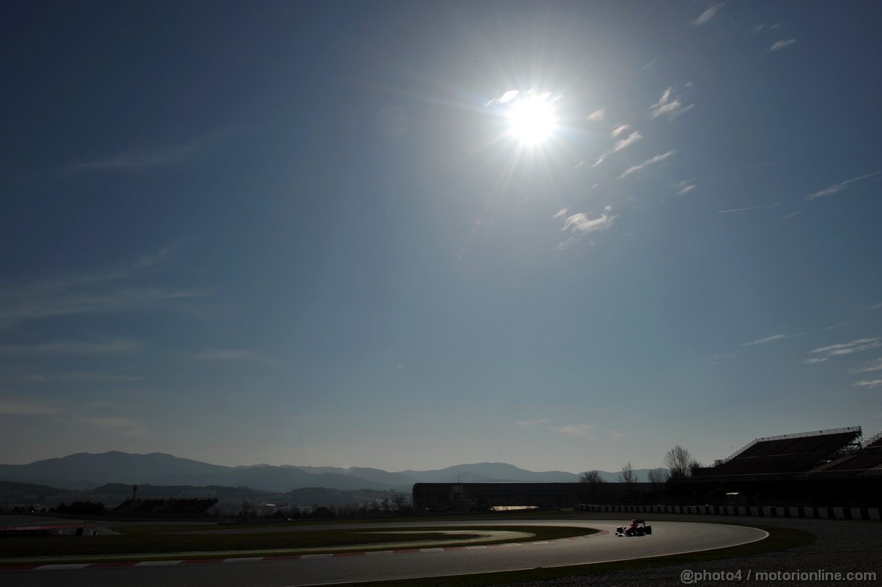 BARCELONA TEST MARZO 2013, Jules Bianchi (FRA) Marussia F1 Team MR02.
02.03.2013. 