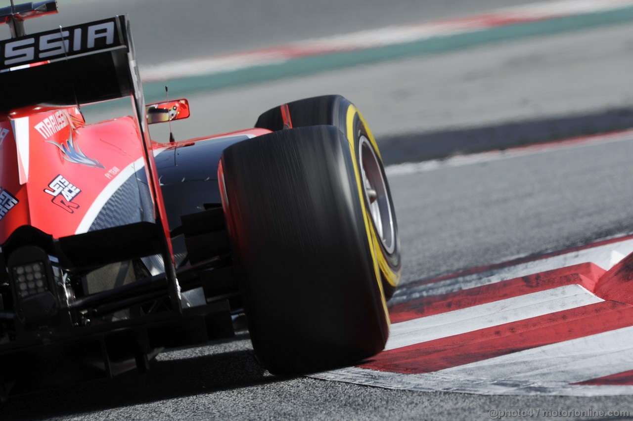 BARCELONA TEST MARZO 2013, Jules Bianchi (FRA) Marussia F1 Team MR02.
02.03.2013. 
