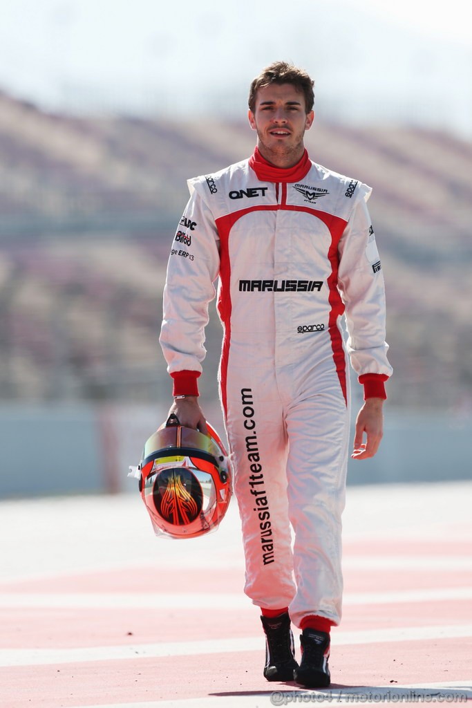 BARCELONA TEST MARZO 2013, Jules Bianchi (FRA) Marussia F1 Team.
02.03.2013. 