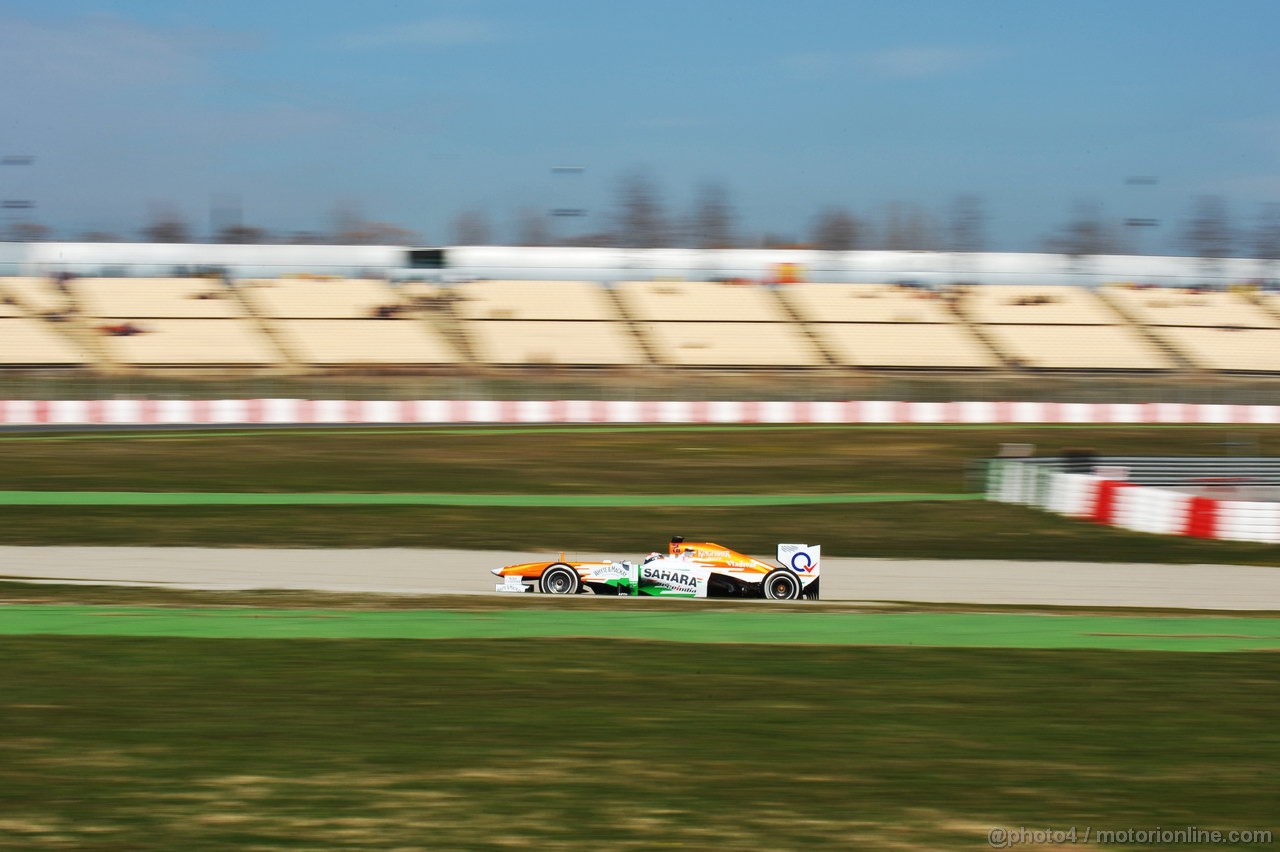BARCELONA TEST MARZO 2013, Adrian Sutil (GER) Sahara Force India VJM06.
02.03.2013. 
