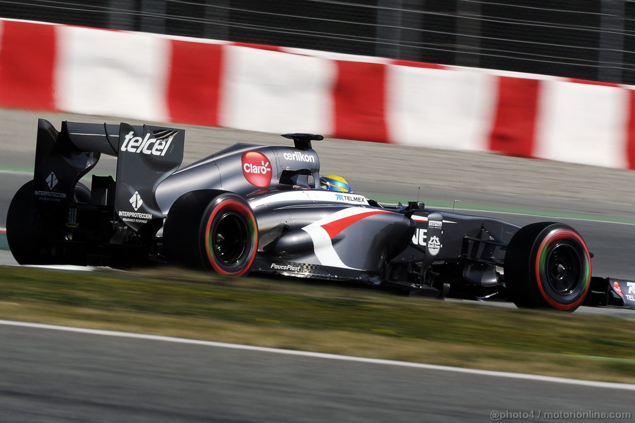 BARCELONA TEST MARZO 2013, Esteban Gutierrez (MEX) Sauber C32.
02.03.2013. 