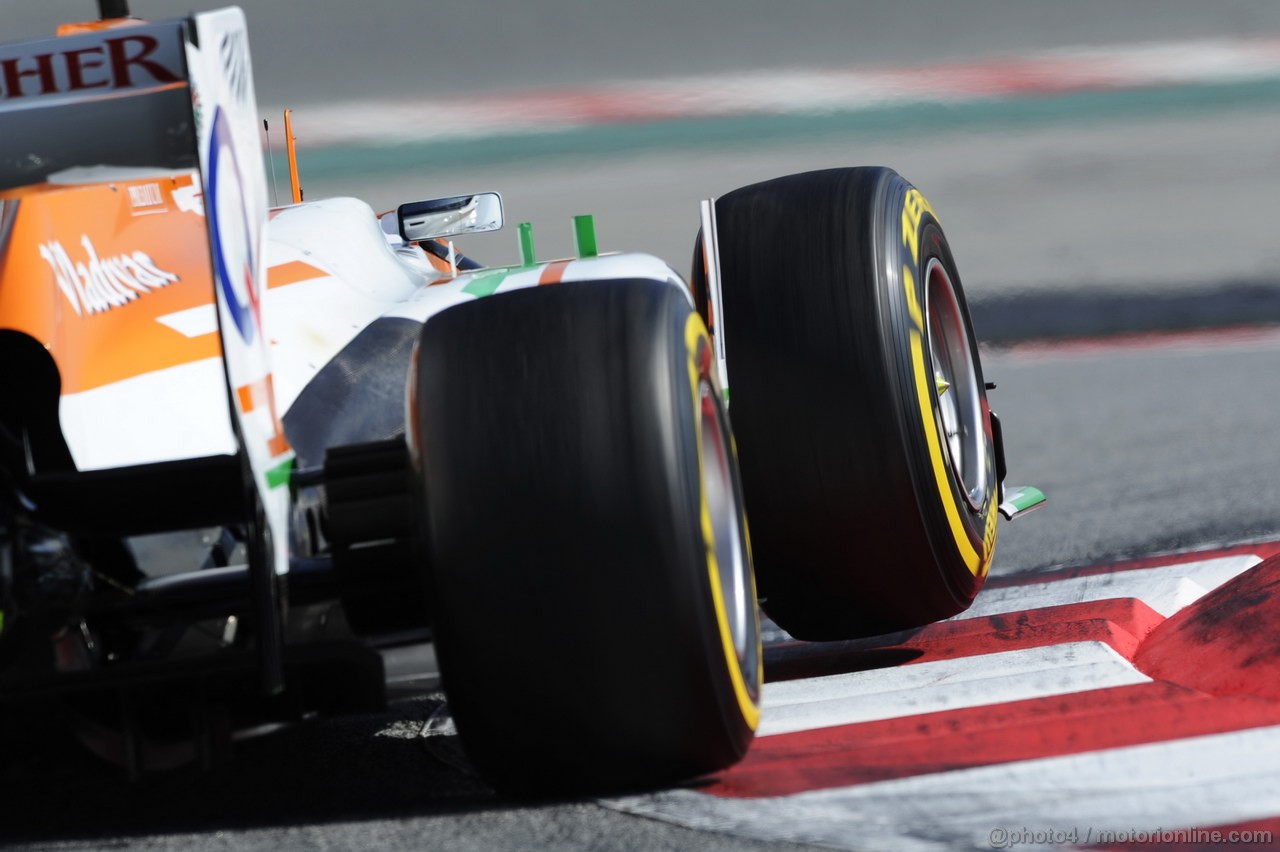 BARCELONA TEST MARZO 2013, Adrian Sutil (GER) Sahara Force India VJM06.
02.03.2013. 