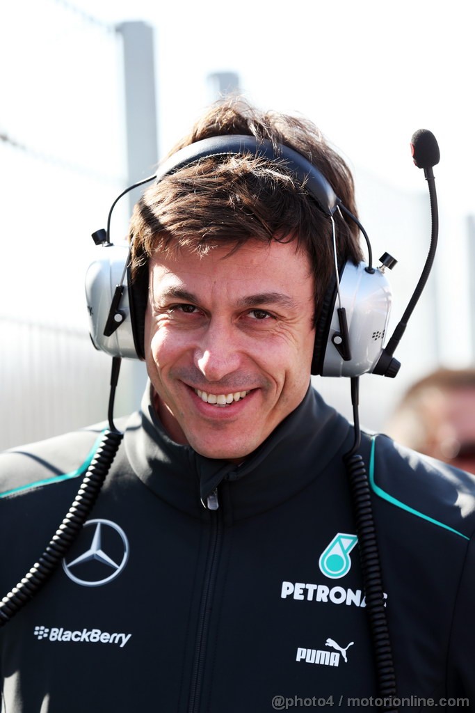 BARCELONA TEST MARZO 2013, Toto Wolff (GER) Mercedes AMG F1 Shareholder e Executive Director.
02.03.2013. 