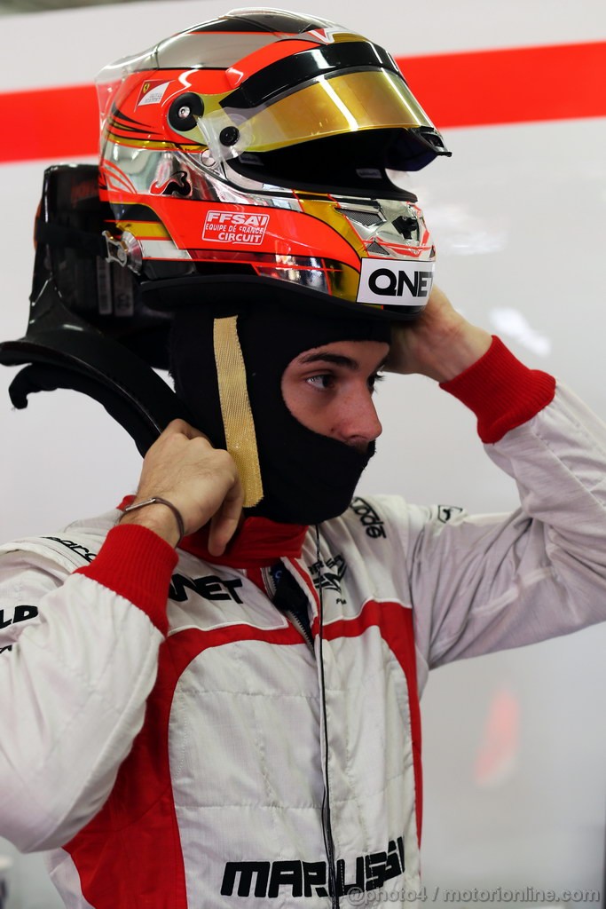BARCELONA TEST MARZO 2013, Jules Bianchi (FRA) Marussia F1 Team.
02.03.2013. 