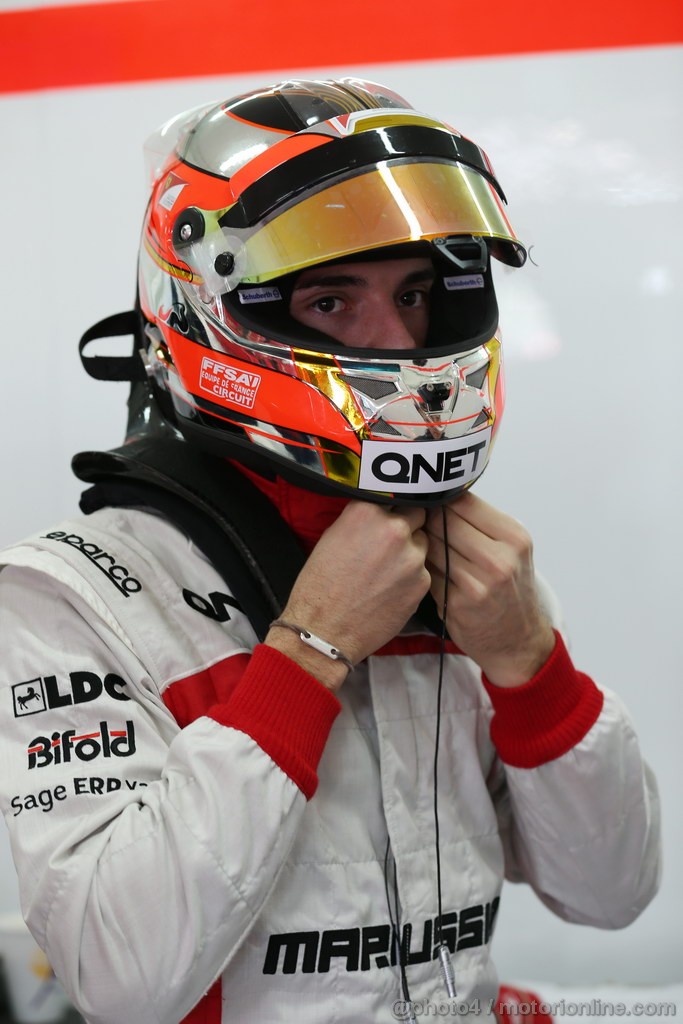 BARCELONA TEST MARZO 2013, Jules Bianchi (FRA) Marussia F1 Team.
02.03.2013. 