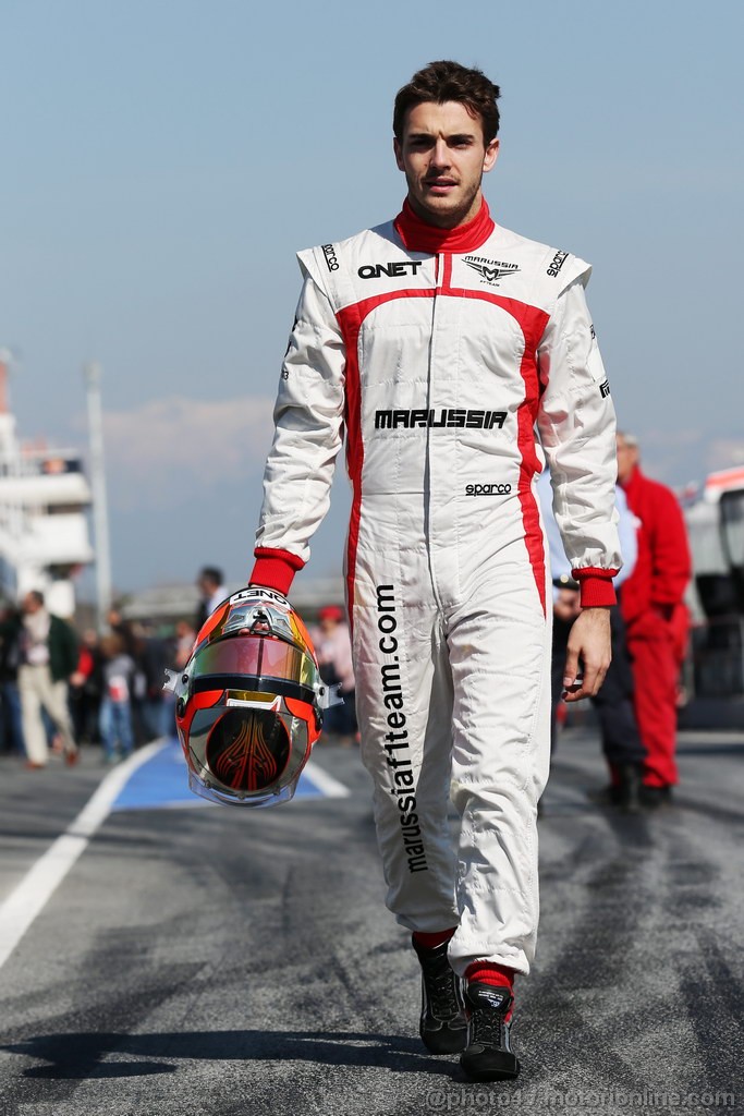 BARCELONA TEST MARZO 2013, Jules Bianchi (FRA) Marussia F1 Team.
02.03.2013. 