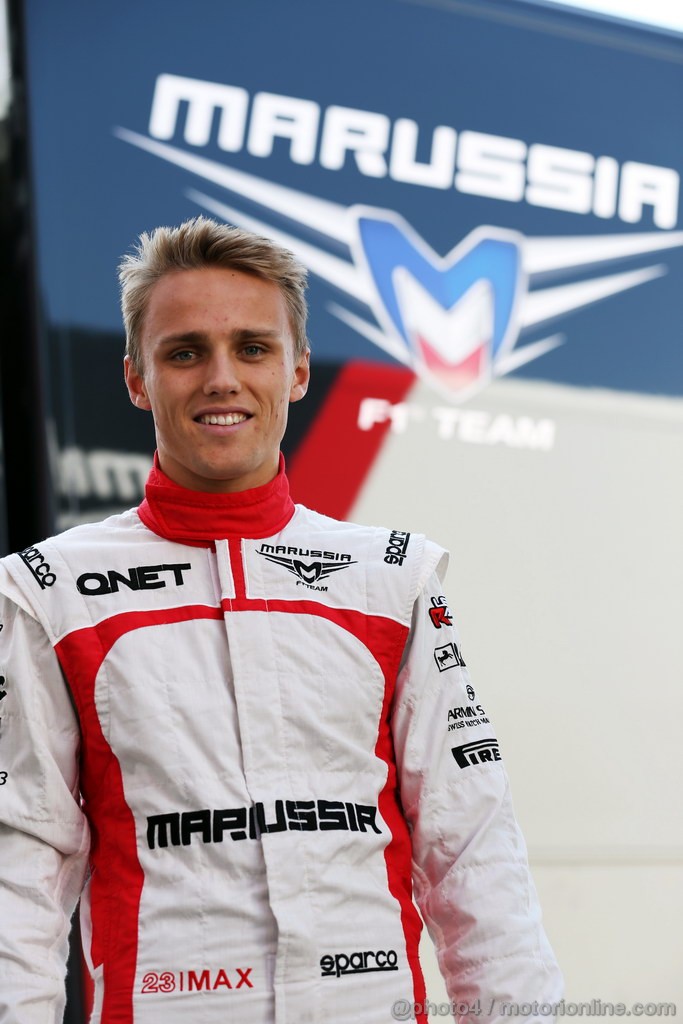 BARCELONA TEST MARZO 2013, Max Chilton (GBR) Marussia F1 Team.
02.03.2013. 