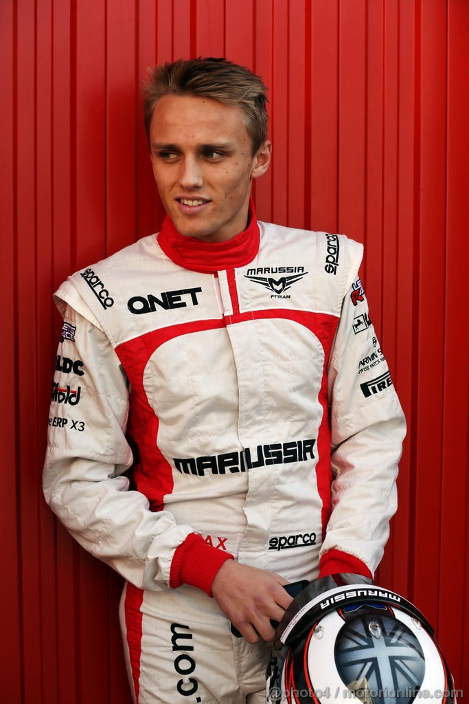 BARCELONA TEST MARZO 2013, Max Chilton (GBR) Marussia F1 Team.
02.03.2013. 