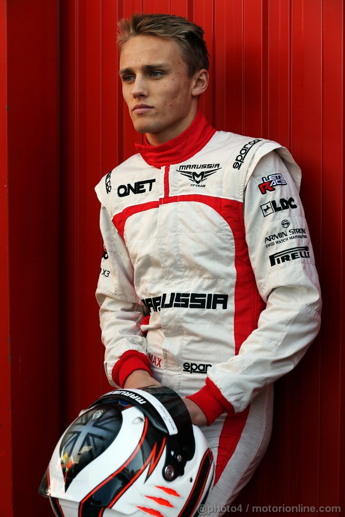 BARCELONA TEST MARZO 2013, Max Chilton (GBR) Marussia F1 Team.
02.03.2013. 