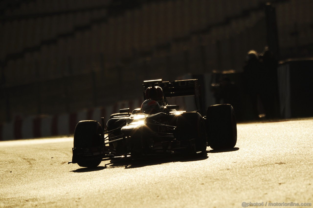 BARCELONA TEST MARZO 2013, Romain Grosjean (FRA) Lotus F1 E21.
02.03.2013. 