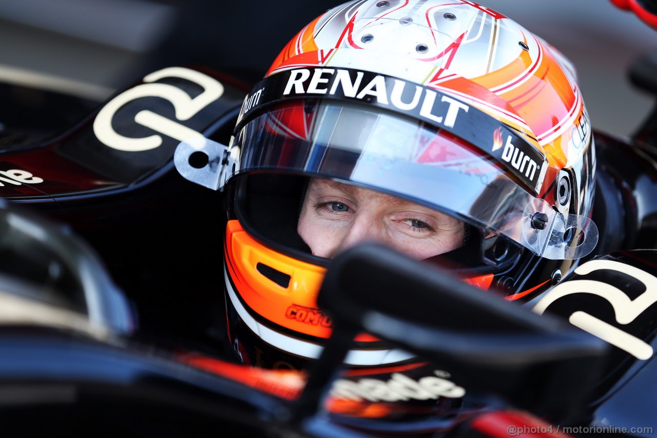 BARCELONA TEST MARZO 2013, Romain Grosjean (FRA) Lotus F1 E21.
02.03.2013. 