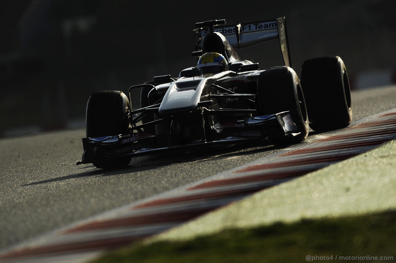 BARCELONA TEST MARZO 2013, Esteban Gutierrez (MEX) Sauber C32.
02.03.2013. 
