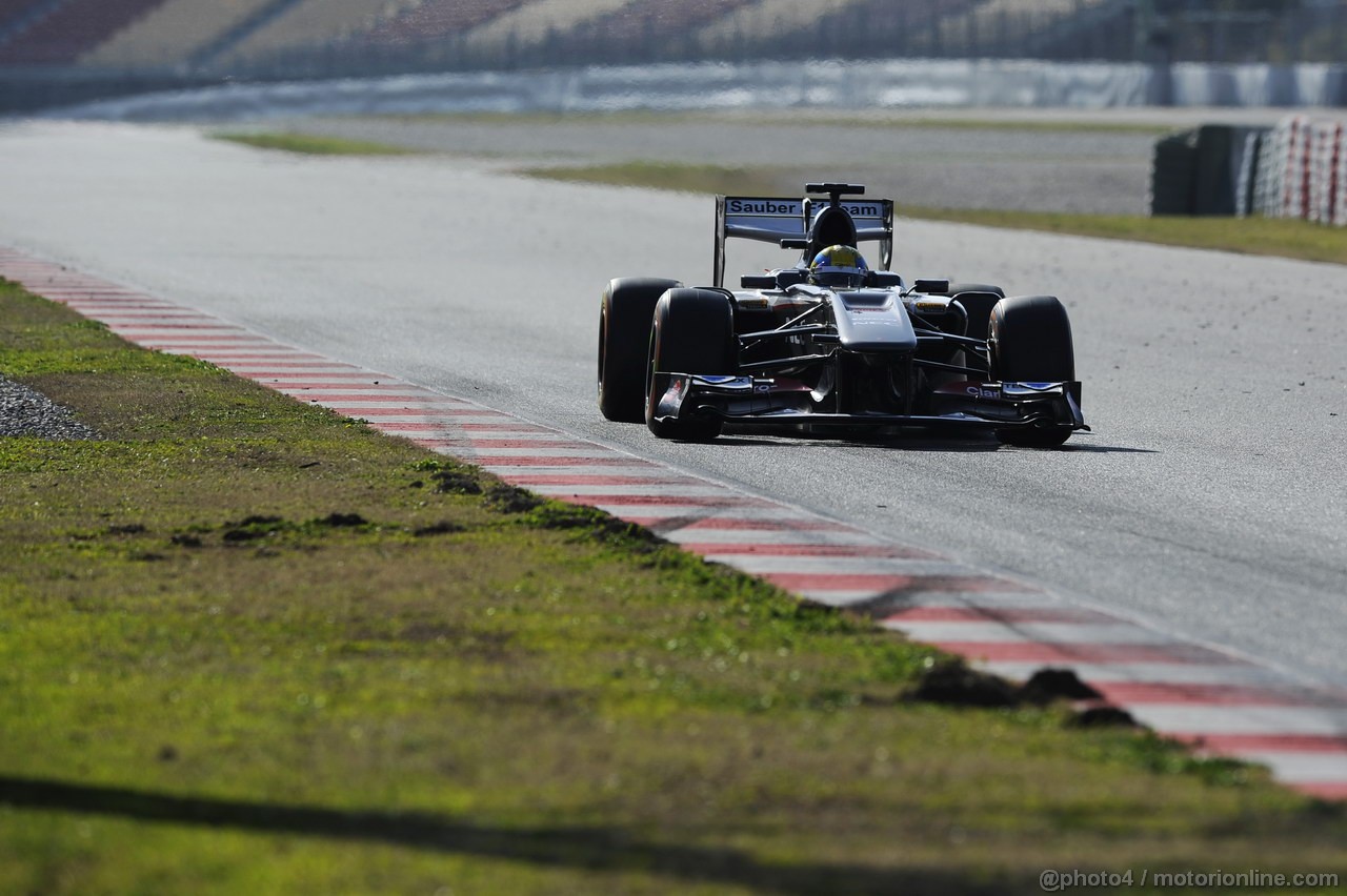 BARCELONA TEST MARZO 2013, Esteban Gutierrez (MEX) Sauber C32.
02.03.2013. 