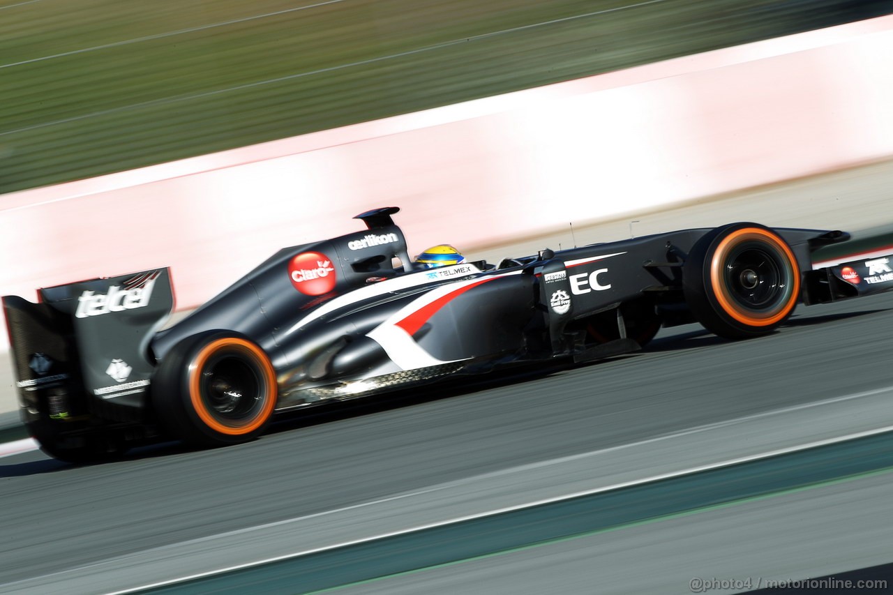 BARCELONA TEST MARZO 2013, Esteban Gutierrez (MEX) Sauber C32.
02.03.2013. 