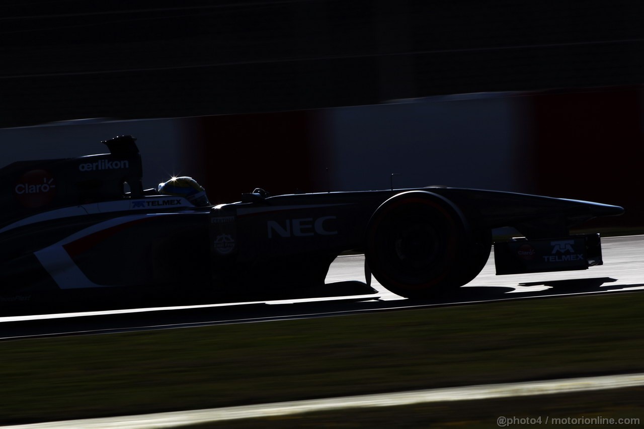 BARCELONA TEST MARZO 2013, Esteban Gutierrez (MEX) Sauber C32.
02.03.2013. 