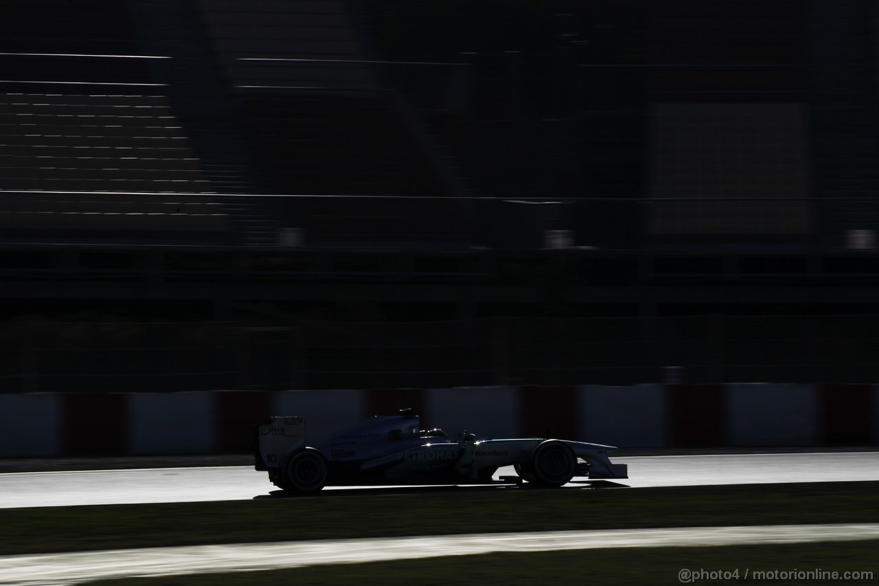 BARCELONA TEST MARZO 2013, Lewis Hamilton (GBR) Mercedes AMG F1 W04.
02.03.2013. 