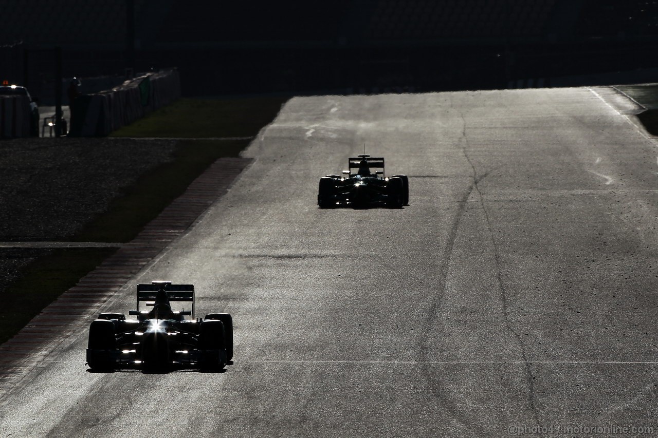 BARCELONA TEST MARZO 2013, Lewis Hamilton (GBR) Mercedes AMG F1 W04.
02.03.2013. 
