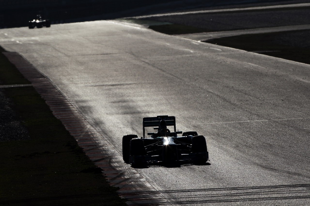 BARCELONA TEST MARZO 2013, Lewis Hamilton (GBR) Mercedes AMG F1 W04.
02.03.2013. 