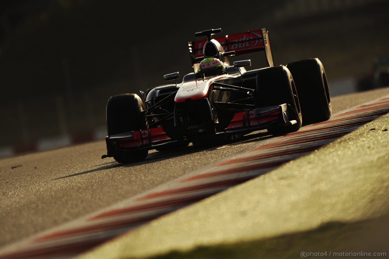 BARCELONA TEST MARZO 2013, Sergio Perez (MEX) McLaren MP4-28.
02.03.2013. 