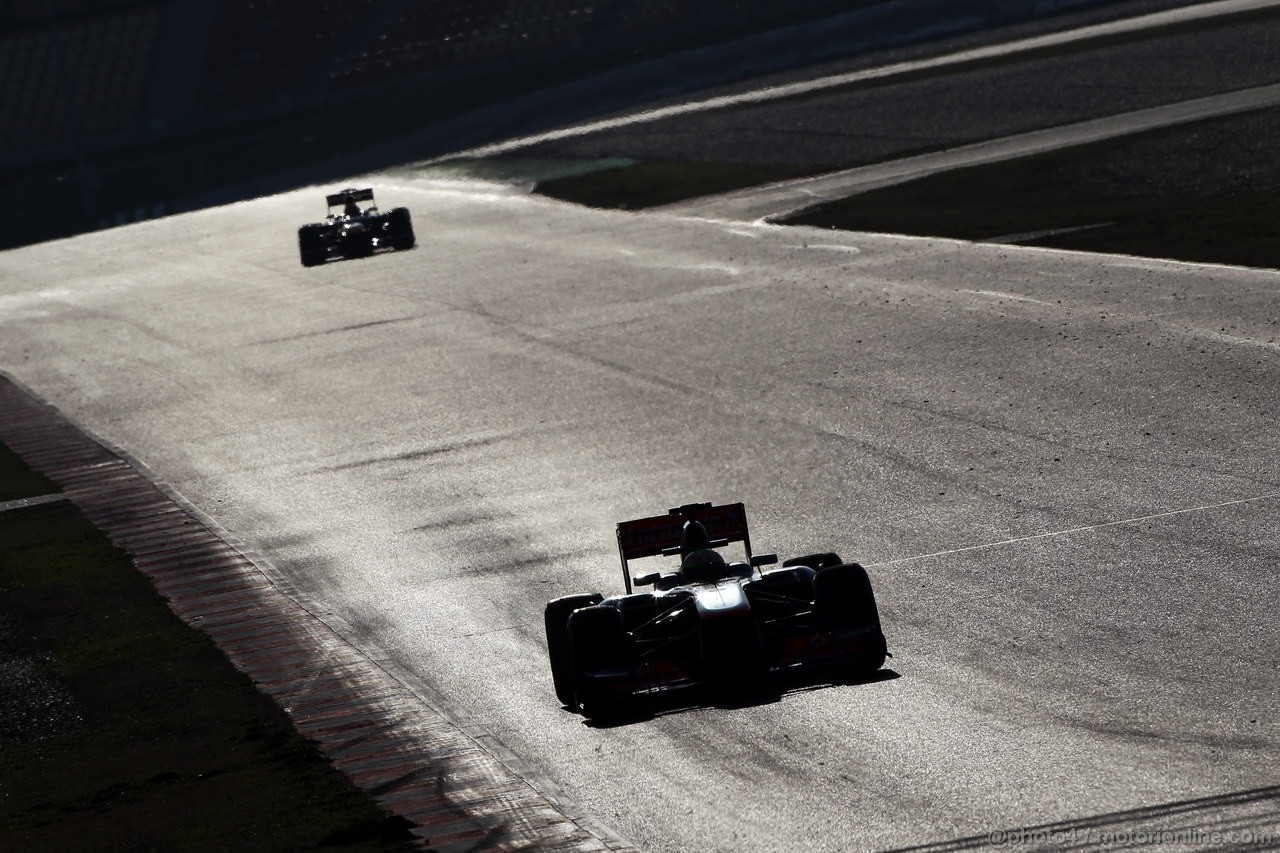 BARCELONA TEST MARZO 2013, Sergio Perez (MEX) McLaren MP4-28.
02.03.2013. 