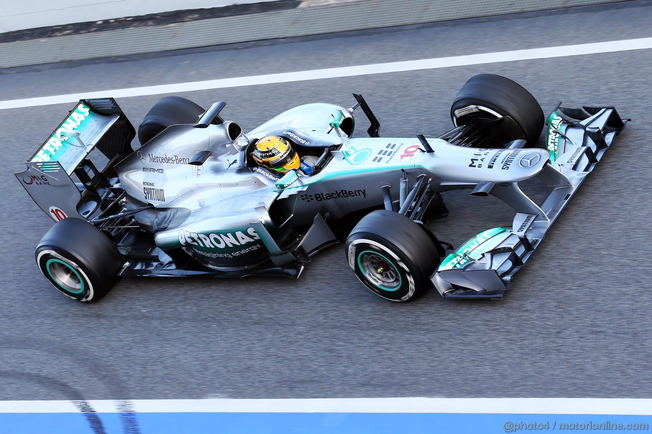 BARCELONA TEST MARZO 2013, Nico Rosberg (GER) Mercedes AMG F1 W04.
02.03.2013. 