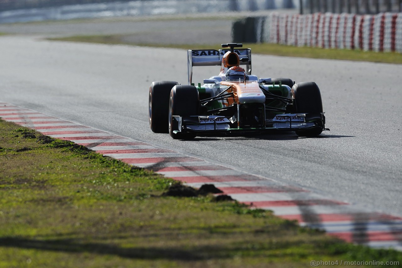 BARCELONA TEST MARZO 2013, Adrian Sutil (GER) Sahara Force India VJM06.
02.03.2013. 
