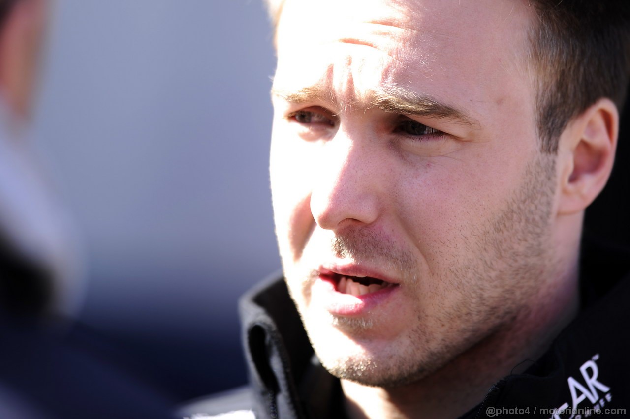 BARCELONA TEST MARZO 2013, Davide Valsecchi (ITA) Lotus F1 Third Driver.
02.03.2013. 