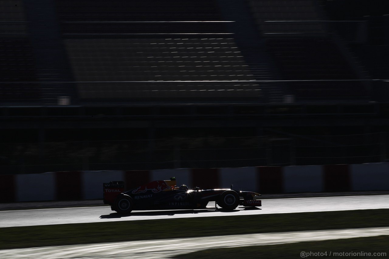 BARCELONA TEST MARZO 2013, Mark Webber (AUS) Red Bull Racing RB9.
02.03.2013. 