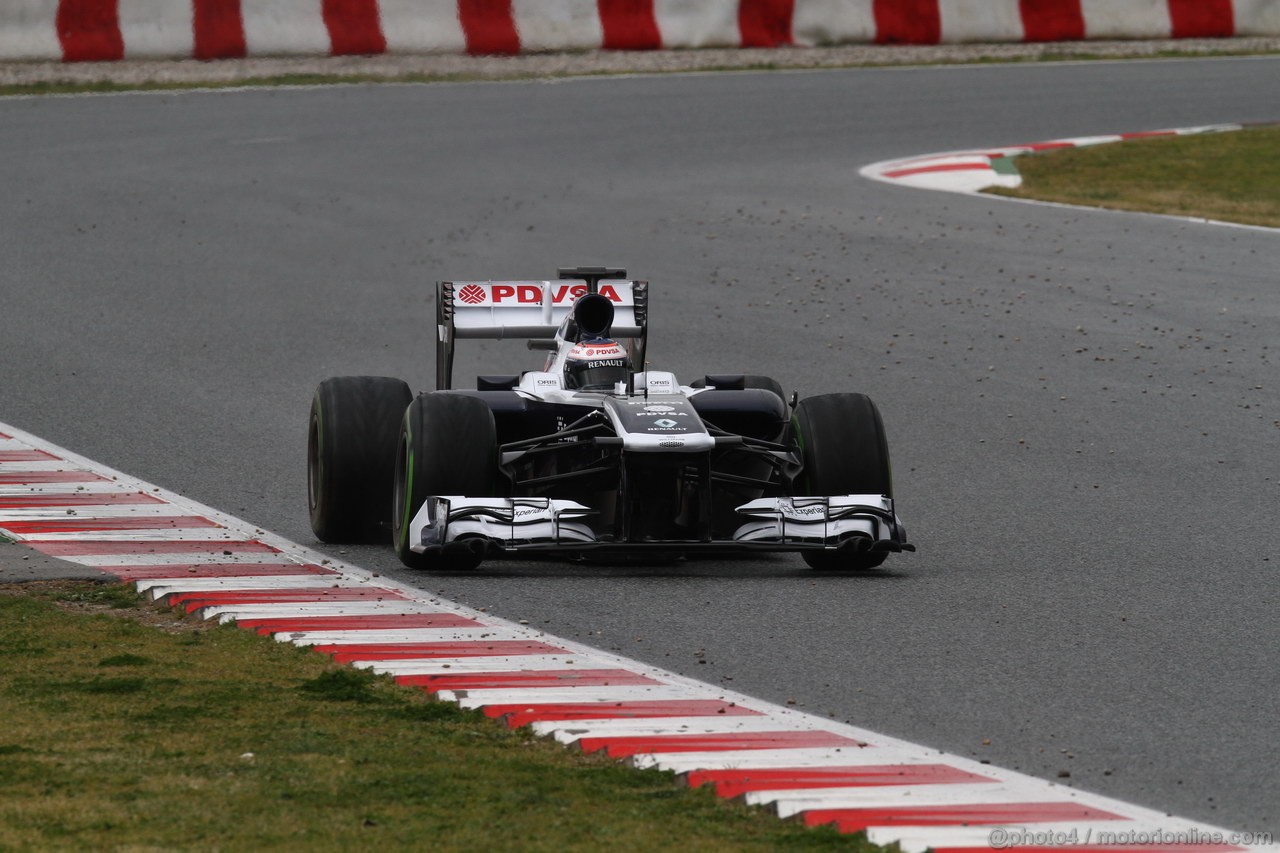 BARCELONA TEST MARZO 2013, Valtteri Bottas (FIN), Williams F1 Team FW35 