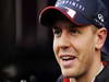 BARCELONA TEST MARZO 2013, Sebastian Vettel (GER) Red Bull Racing with the media.
01.03.2013. 