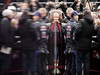 BARCELONA TEST MARZO 2013, Sebastian Vettel (GER) Red Bull Racing with the media.
01.03.2013. 