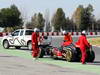 BARCELONA TEST MARZO 2013, Davide Valsecchi (ITA) Lotus F1 E21 Third Driver stops on the circuit.
02.03.2013. 