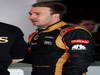 BARCELONA TEST MARZO 2013, Davide Valsecchi (ITA) Lotus F1 Third Driver literally standing in the overalls of the unwell Kimi Raikkonen (FIN) Lotus F1 Team.
02.03.2013. 