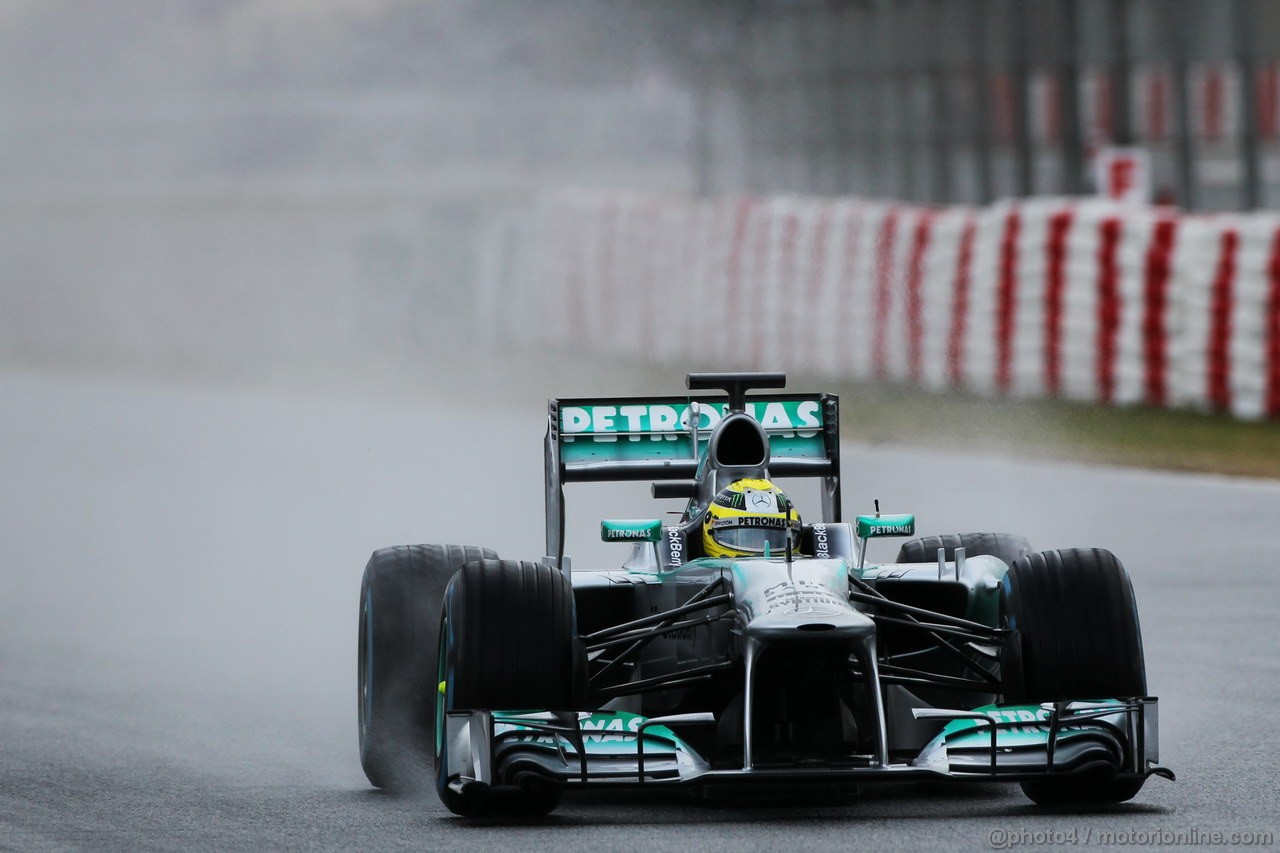 BARCELONA TEST MARZO 2013, Nico Rosberg (GER) Mercedes AMG F1 W04.
01.03.2013. 