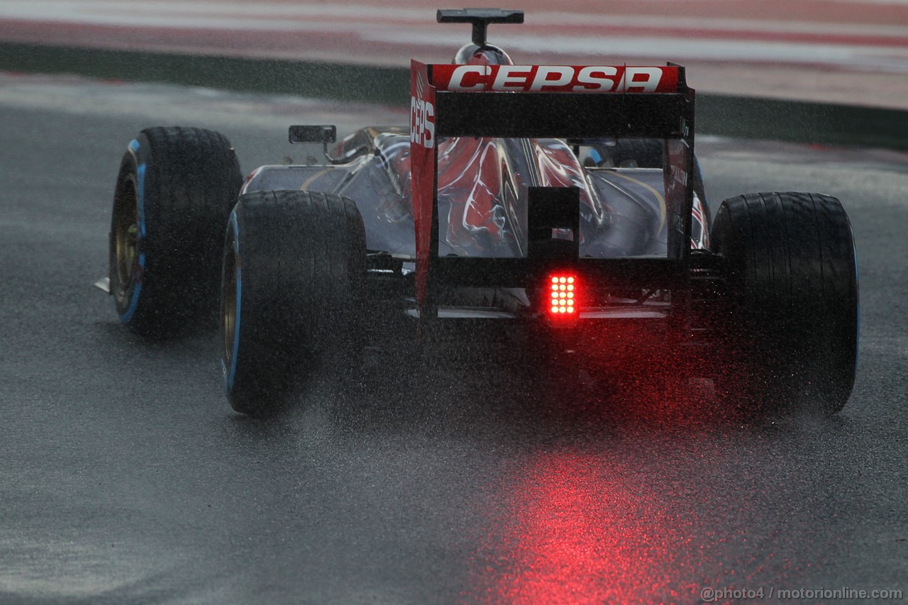 BARCELONA TEST MARZO 2013, Daniel Ricciardo (AUS) Scuderia Toro Rosso STR8.
01.03.2013. 