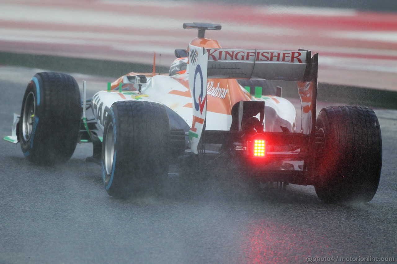 BARCELONA TEST MARZO 2013, Adrian Sutil (GER) Sahara Force India VJM06.
01.03.2013. 