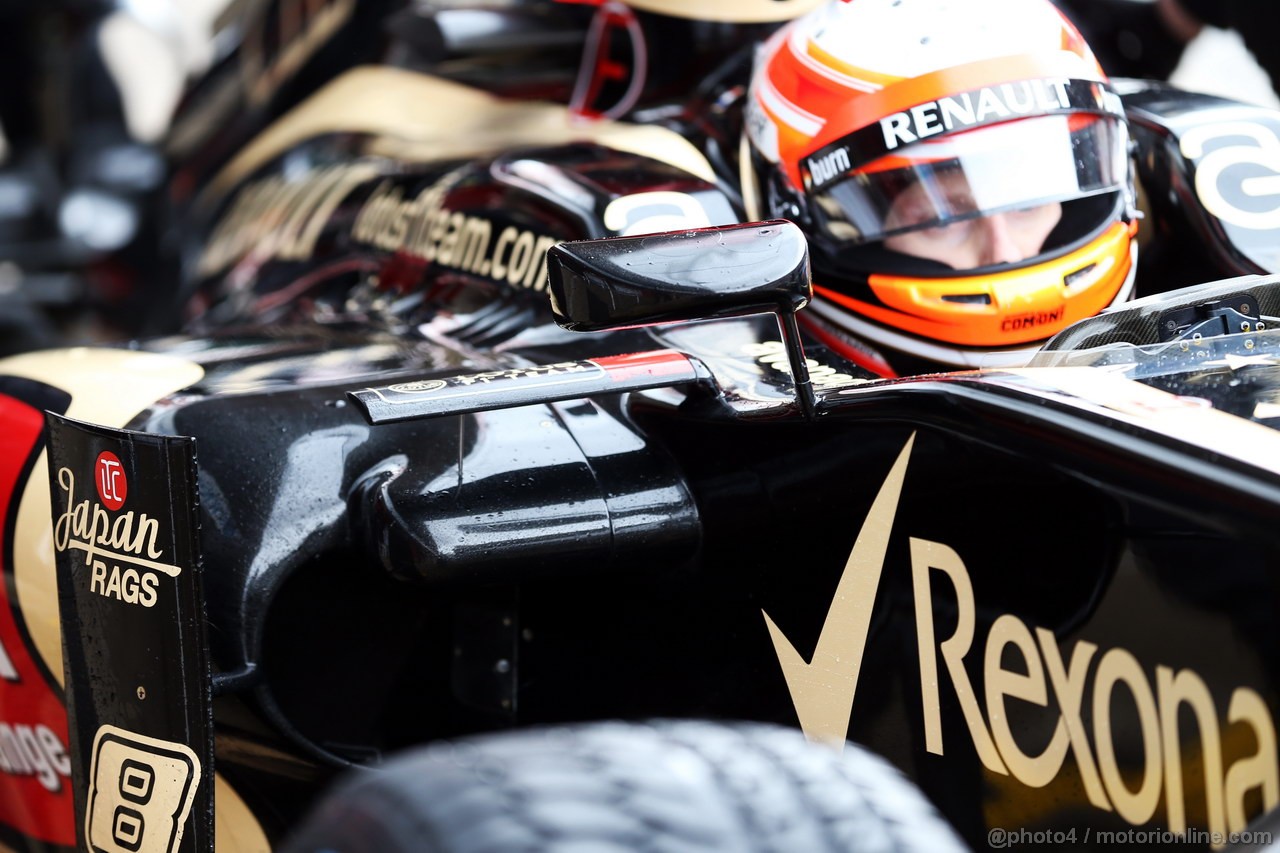 BARCELONA TEST MARZO 2013, Romain Grosjean (FRA) Lotus F1 E21.
01.03.2013. 