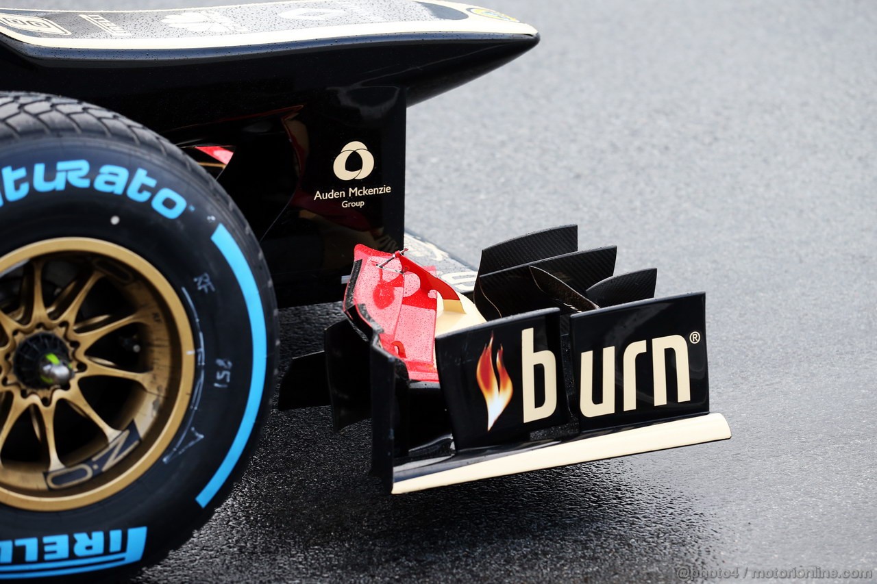 BARCELONA TEST MARZO 2013, Lotus F1 E21 front wing detail.
01.03.2013. 