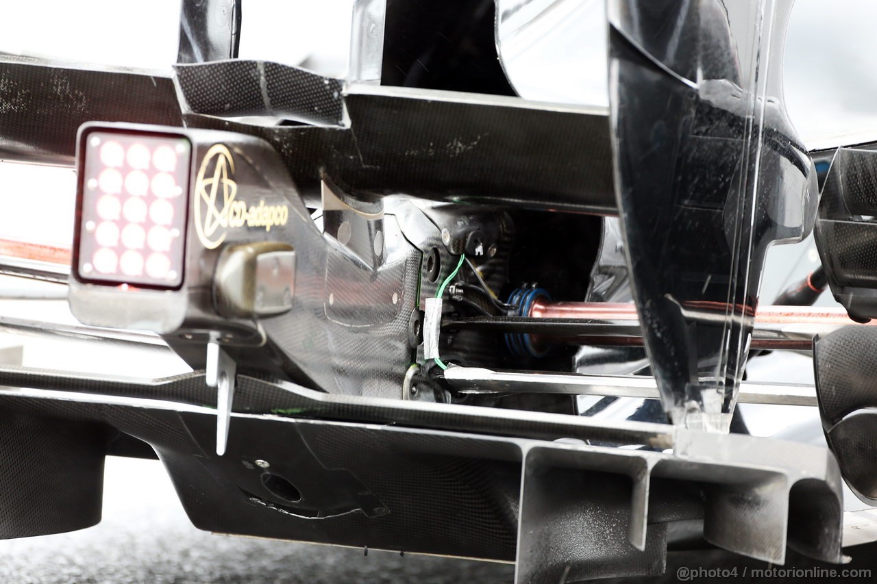 BARCELONA TEST MARZO 2013, Lotus F1 E21 rear diffuser detail.
01.03.2013. 