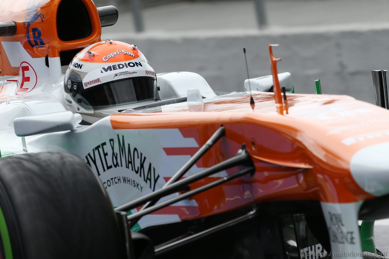 BARCELONA TEST MARZO 2013, Adrian Sutil (GER) Sahara Force India VJM06.
01.03.2013. 