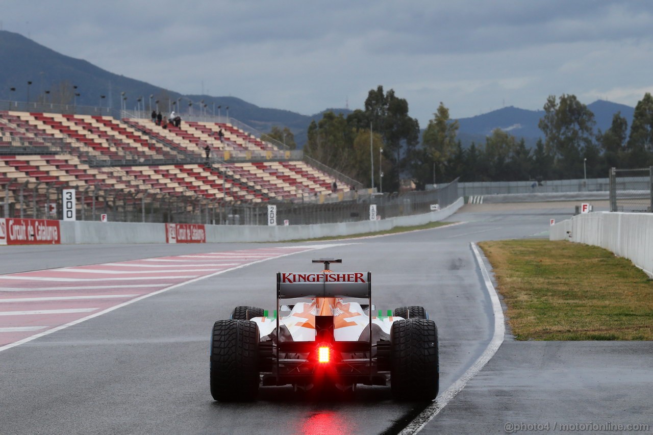 BARCELONA TEST MARZO 2013, Adrian Sutil (GER) Sahara Force India VJM06.
01.03.2013. 